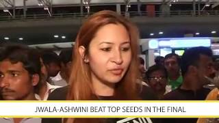 Jwala Gutta Returns After Winning Canada Open [upl. by Blynn]