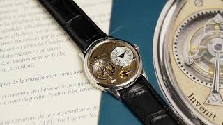 FP Journe Souscription N°24 The last Tourbillon Souscription sold directly Platinum [upl. by Yeuh]