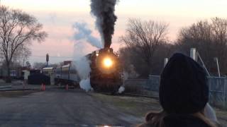 Presentation of the Pere Marquette 1225  November 20 2013 in Owosso Michigan [upl. by Rennug]