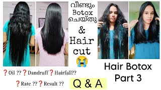 Hair Botox Treatment  Part 3  Q amp A  hairbotoxtreatment botox haircare hairtreatment [upl. by Robins]