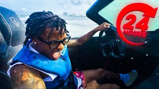 I DROVE A CAR ON WATER 24 Hours in Miami [upl. by Eugilegna]