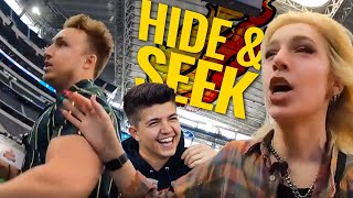 Largest Creator Hide amp Seek w PrestonPlayz [upl. by Aseeram]