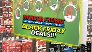 Harbor Freight Black Friday Deals YOU Have Gotta Check Out [upl. by Sheba]