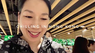 HK Vlog Chilling in Hong Kong • good food • shopping • street views [upl. by Sinnod]