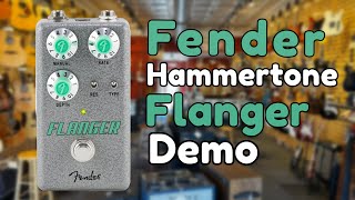 Fender Hammertone Flanger Pedal Review [upl. by Jeanelle]