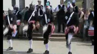 Whitby Folk Week 2008 Britannia Coconut Dancers [upl. by Ymmat]