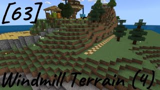 How To Build Stampys Lovelier World 63 Windmill Terrain Part 4 [upl. by Sidran]