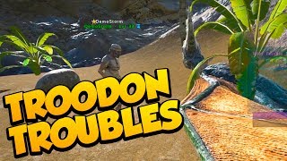 TROODON TROUBLES  Ark Survival Evolved Ragnarok PVP 2 [upl. by East]