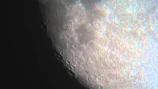 The Moon Through a 72EDR and 5mm Baader Hyperion [upl. by Eiluj]