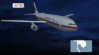 Animation Visualizing the Missing Malaysia Plane Story [upl. by Saul484]