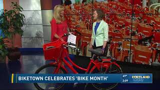 Biketown celebrates Bike Month [upl. by Grim]