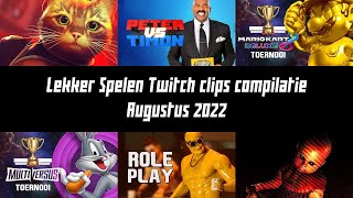 Lekker Spelen Twitch clips compilatie  Augustus 2022 [upl. by Osicran255]