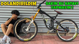 YENİ ALDIĞIM BİSİKLETİN KADROSU KIRIK KAYNAKLI ÇIKTI  DOLANDIRILDIM VLOG [upl. by Nedgo]