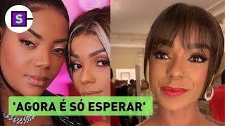 Brunna abre o jogo sobre ter filho com Ludmilla Agora é só esperar [upl. by Einahpts]