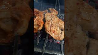 CHICKEN BBQ RESTAURANT style youtubeshorts bbqgrill [upl. by Linskey368]