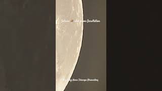 Saturn 🪐 and moon Occultation newcreationtamil shrots [upl. by Bissell856]