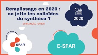 Remplissage en 2020  On jette les colloïdes de synthèse  Emmanuel FUTIER [upl. by Anyahs375]