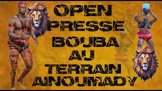 En DIRECT  Open press Bouba aux Terrain Ainoumady [upl. by Heida]