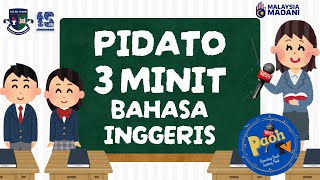 PIDATO 3 MINIT FEDILLA ELISSA MENAH [upl. by Atiuqal]