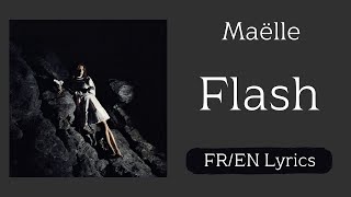 Maëlle  Flash FrenchEnglish LyricsParoles [upl. by Lelia]