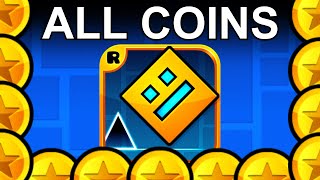 How to Get ALL Main Level Coins  Geometry Dash 22 [upl. by Sergius998]