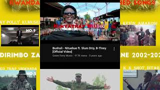 The Evolution of Rwandan HipHop Top 10 Songs 20022024 [upl. by Hallie651]