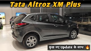 Tata Altroz XM Plus 2024  Detailed Walkaround With Price  Indian Best Hatchback [upl. by Aihsemat]