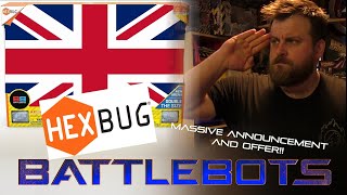 Huge BATTLEBOTS Hexbug Announcement and Offer  The Drop Zone [upl. by Base752]