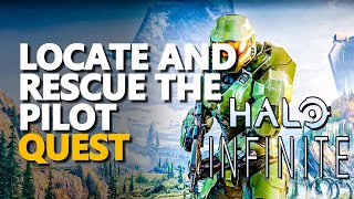 Locate and Rescue the Pilot Halo Infinite [upl. by Ahsinned918]