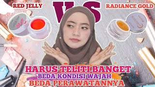 Perbedaan RED JELLY dan RADIANCE GOLD GEL MS GLOW yang Wajib Kamu Ketahui  salah pilih bisa fatal [upl. by Naerad]