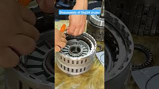 Disassembly of 5hp24 D drum automobile bmw540i bmwe39 e39540i [upl. by Miner356]