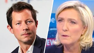 Marine Le Pen  quotFrançoisXavier Bellamy est un fauxjetonquot [upl. by Lila27]