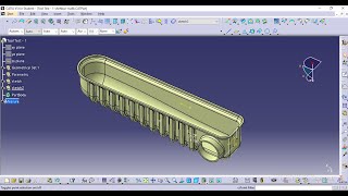 Automotive Plastic Design Using CATIA V5 Part1 [upl. by Cooperman]