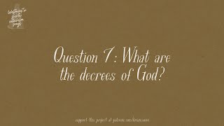 Question 7 Westminster Shorter Catechism Songs [upl. by Rehpotsirh]