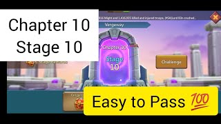 Vergeway Chapter 10 Stage 10  Lords Mobile [upl. by Nerraf]