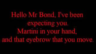 Scouting For Girls  I Wish I Was James Bond LYRICS ON SCREENwmv [upl. by Cecilio]