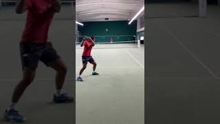 Tennis  Backhand  Slice [upl. by Enoek526]