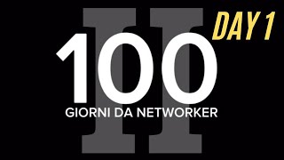 GIVEAWAY  VI REGALO IL MIO LIBRO  100 GIORNI DA NETWORKER STAGIONE II DAY 1 [upl. by Ycaj]