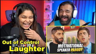 MOTIVATIONAL SPEAKER PARODY  CARRYMINATI REACTION Reupload [upl. by Carlotta]