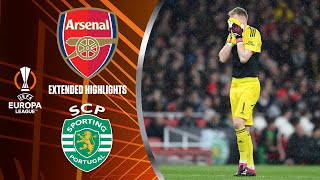 Arsenal vs Sporting CP Extended Highlights  UEL Round of 16  2nd Leg  CBS Sports Golazo [upl. by Terrell]