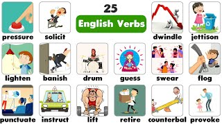 English Verbs with Forms V1 V2 V3 V4 and Examples Sentences [upl. by Yecaw394]