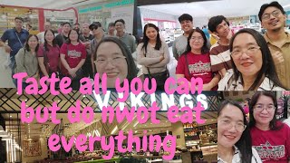 TASTE ALL YOU CAN BUT DO NOT EAT EVERYTHING VikingsPampanga foodlovers yummy [upl. by Bashee66]