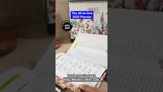 Most loved 2025 planner  Now at 40 off [upl. by Yks]