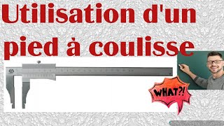 Pied à coulisse  Utilisation dun pied à coulisse  utiliser un pied à coulisse indiamaroo movies [upl. by Mccreery]