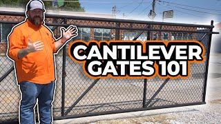 How the Heck Do Cantilever Gates Work [upl. by Aihsena]