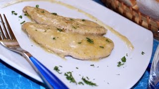 Scaloppine al limone  Ricetta di Fidelity Cucina [upl. by Christenson]