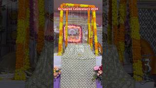 Gurupurab Celebrations 2024Amrit Vela Mandirsikh gurupurabgurunanakdevjifestivalshortyoutube [upl. by Terrej]