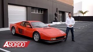 Ferrari Testarossa  Prueba A Bordo Completa [upl. by Sheree372]