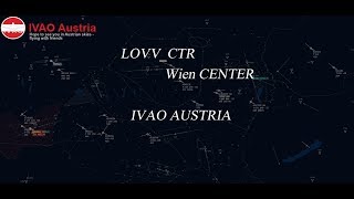 🔴 IVAC V2 Livestream IVAO ATC  LOVVCTR  CROWDED SKIES 2018  IVAO AUSTRIA 20012018 [upl. by Neeluj]