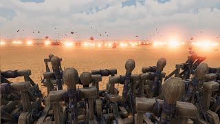 100 Missile Systems VS 4000 Medieval Catapults  Ultimate Epic Battle Simulator 2 [upl. by Jovita818]